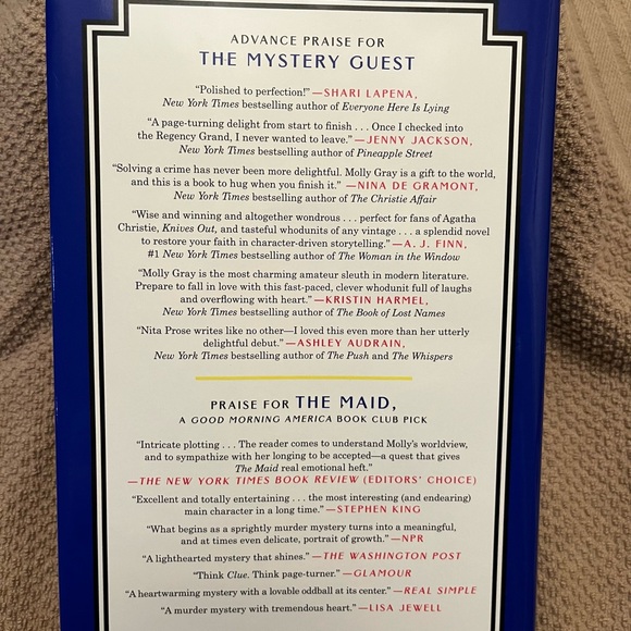 The Mystery Guest Book by Nita Prose - Picture 2 of 3